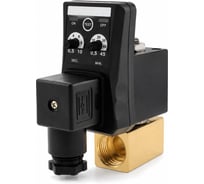 Клапан электромагнитный DN.ru VS-1200-NBR-NC 1/2 Ду15 Ру16, НЗ, прямого действия, 220В, с электронным таймером слива D130-06147