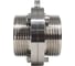 Затвор дисковый NEWKEY резьбовой нержавеющий, AISI304 DN65 (2_1/2) PN8 EPDM, с пищевым односторонним пневмоприводом SA100 NK-DZmEPDM65/4*SA100 4