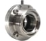 Затвор дисковый NEWKEY резьбовой нержавеющий, AISI304 DN50 (2), с двухсторонним пневмоприводом AT52D NK-DZm50/4*AT52D 3