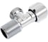 Кран угловой Millennium 1/2" х 1/2" Нар.-Нар. (Ш/Ш) с отражателем KVCU1212, УТ000045643 3