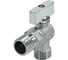 Кран шаровой Millennium ВОДА угловой 1/2" х 1/2" Нар.-Нар. УТ000009903 3