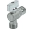 Кран шаровой Millennium ВОДА угловой 1/2" х 1/2" Нар.-Нар. УТ000009903 4