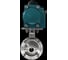Затвор дисковый NEWKEY Clamp нержавеющий, AISI304 DN80 (3), с двухсторонним пневмоприводом AT63D NK-DZCLP80/4*AT63D 1