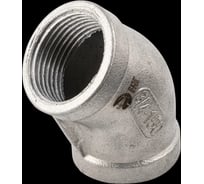 Отвод резьбовой NEWKEY нр/вр 45 нержавеющий, AISI304 DN25 (1), (CF8), PN16 NK-FEDM45_25/4
