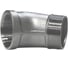 Отвод резьбовой NEWKEY нр/вр 45 нержавеющий, AISI304 DN40 (1_1/2), (CF8), PN16 NK-FEDM45_40/4 3