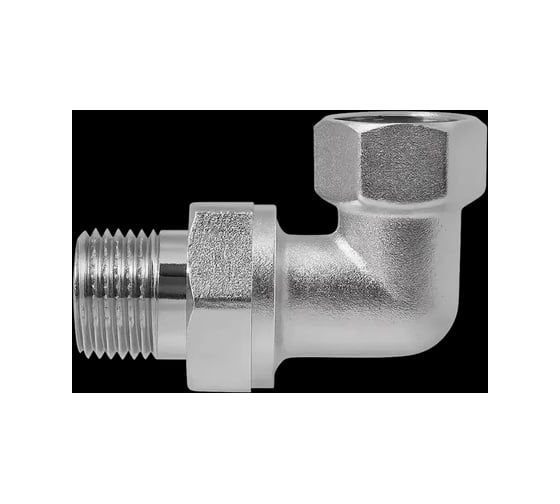 Американка угловая NEWKEY нр/вр нержавеющая, AISI304 DN25 (1), (CF8), PTFE, PN16 NK-ADMY25/4
