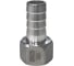 Штуцер елочка нержавеющий ВР, AISI304 DN20 x 20mm (3/4 x 20mm), (CF8), PN16 набор 2 шт NEWKEY NAB2-NK-FMN20x20/4 1