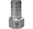 Штуцер елочка нержавеющий ВР, AISI304 DN32 x 32mm (1_1/4 x 32mm), (CF8), PN16 NEWKEY NK-FMN32x32/4 3