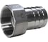 Штуцер елочка нержавеющий ВР, AISI304 DN50 x 50mm (2 x 50mm), (CF8), PN16 NEWKEY NK-FMN50x50/4 1