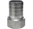 Штуцер елочка нержавеющий ВР, AISI304 DN50 x 50mm (2 x 50mm), (CF8), PN16 NEWKEY NK-FMN50x50/4 3