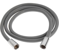 Душевой шланг Zein 160 см, антиперекручивание, латунные гайки, серый Z08SH 5482427