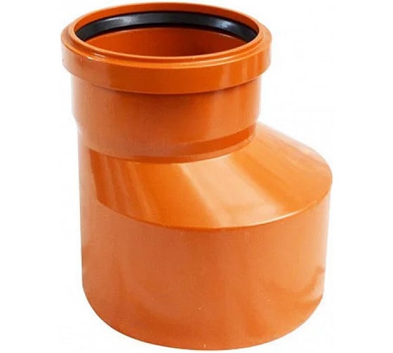 Редукция Valfex D 160/110мм РЫЖАЯ наружная канализация (40) 35160110