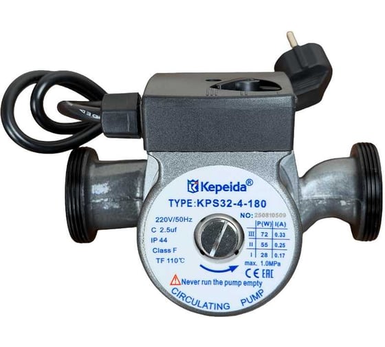 Насос циркуляционный TORNERI Kepeida KPS32-4-180 1м Т030365