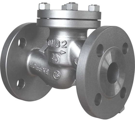 Обратный клапан фланцевый подъемный NEWKEY AISI304 DN32 (1_1/4) (CF8) PN40 NK-CSFh32/4