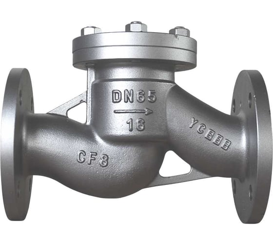 Обратный клапан фланцевый подъемный NEWKEY AISI304 DN65 (2_1/2) (CF8) PN16 NK-CSF65/4