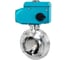 Затвор дисковый NEWKEY приварной нержавеющий, EPDM, AISI304 DN65 (2 1/2), с электроприводом AC 220V (С-05) NK-DZwEPDM65/4*PEAH50 1