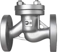 Обратный клапан фланцевый подъемный NEWKEY AISI304 DN20 (3/4) (CF8) PN40 NK-CSFh20/4