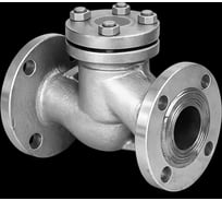 Обратный клапан фланцевый подъемный NEWKEY AISI304 DN25 (1) (CF8) PN40 NK-CSFh25/4