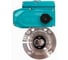 Затвор дисковый нержавеющий NEWKEY Clamp AISI304 DN100 (4), с электроприводом DC 24V (С-05) NK-DZCLPEPDM100/4*PEDL50 1