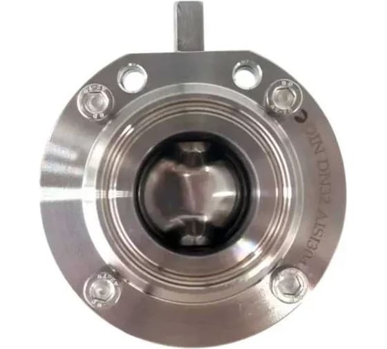 Затвор дисковый нержавеющий NEWKEY Clamp AISI304 DN15 (1/2) PN8 EPDM, с пищевым односторонним пневмоприводом SA50 NK-DZCLPEPDM15/4*SA50