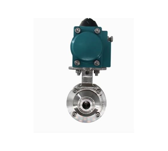 Затвор дисковый нержавеющий NEWKEY Clamp AISI304 DN50 (2), с односторонним пневмоприводом AT52S NK-DZCLP50/4*AT52S