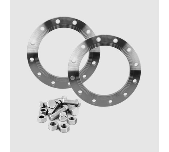 КОФ NEWKEY DIN2576 фланцевого соединения DN125 PN16 AISI304 Крепеж А2-70 NK-KOF-FD125/4
