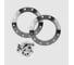 КОФ NEWKEY DIN2576 фланцевого соединения DN25 PN16 AISI304 Крепеж А2-70 NK-KOF-FD25/4 1