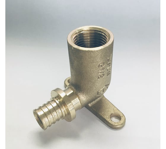 Водорозетка аксиальная удлиненная ViEiR VRKP1622ZLF 16x1/2F с креплением для труб из сшитого полиэтилена