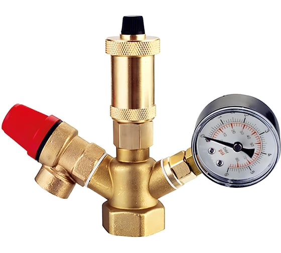 Группа безопасности TEBO МИНИ 3 бар, 1" T-АБ.М.101.3.1.CN
