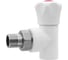 Кран шаровый для радиатора угловой полипропиленовый ViEiR 20х1/2 VER203L 1