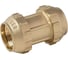 Муфта ViEiR 32x32 латунная компрессионная для труб ПНД VER373 (V) 1