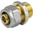 Муфта ViEiR 2 шт 16x3/4 с наружной резьбой прямая для металлопластиковых труб MPSM164 (V) 1
