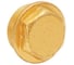Заглушка латунная Comisa SPR 1/2", наружная резьба RF027600500L 7713040 1