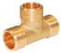 Тройник латунный Comisa 3/4", наружная резьба RF0255007000 7707085 1