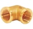 Уголок латунный Comisa SPR 1", внутренняя резьба RF0260F10000 7705044 1