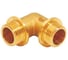 Уголок латунный Comisa 3/4", наружная резьба, с ограничителем RF0266007000 7707025 1
