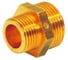 Ниппель переходной Comisa латунный 2-1 (Италия) RF0291020100 7702060 1
