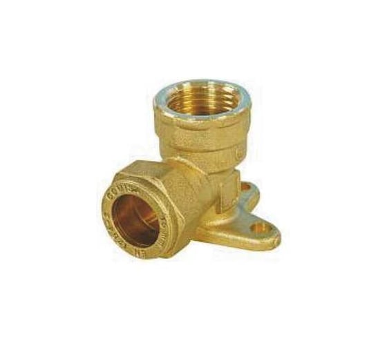 Уголок с крепежом Comisa 22 мм-3/4", внутренняя резьба 8306221