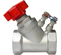 Клапан балансировочный ручной муфтовый нержавеющий NEWKEY AISI304 DN50 (2), (CF8), PN16 NK-BMb50/4
