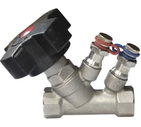 Клапан балансировочный ручной NEWKEY муфтовый, нержавеющая сталь AISI 304, DN15, 1/2", CF8, PN16 NK-BMb15/4