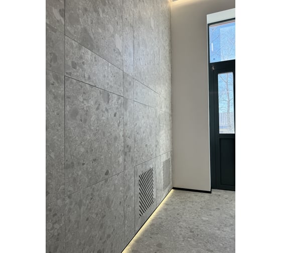 Стальной ревизионный люк под плитку Хаммер Стил 30x40 см 31300400 st34