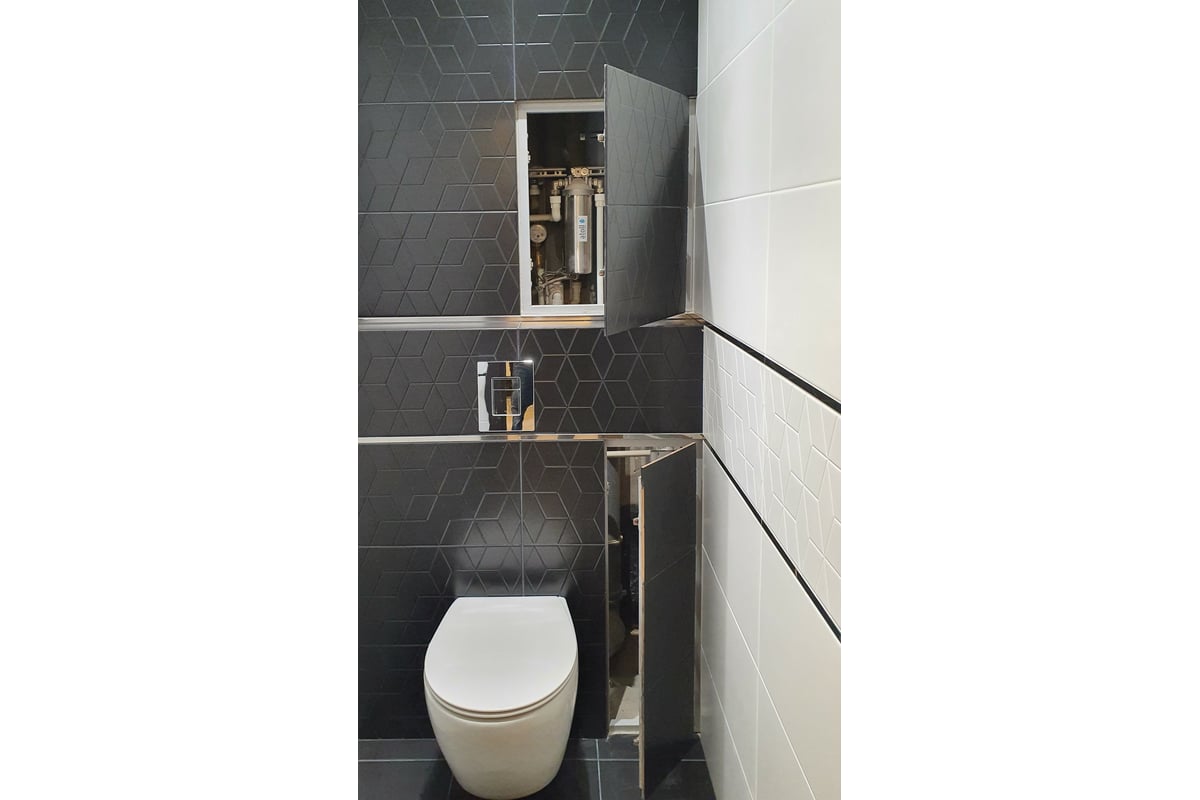 Стальной ревизионный люк под плитку Хаммер Стил 30x50 см 31300500 ...