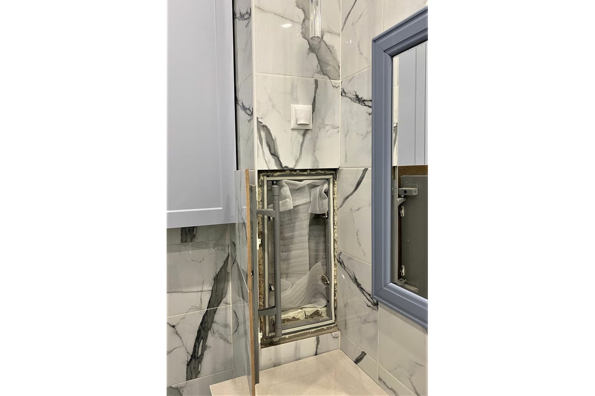 Стальной ревизионный люк под плитку Хаммер Стил 40x30 см 31400300 ...