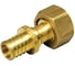 Соединитель прямой прессовой BYR PEX 3/4" x 25x3.5 мм, с накидной гайкой, 25 шт. 5214-25 1