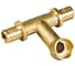 Тройник угловой медь (пайка) BYR PEX ПРЕСС 25 (3.5) x 15 x 25 (3.5) (120 шт) 6564-120 1