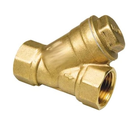 Фильтр грубой очистки Y-образный BYR PEX 1 1/2", внутренняя резьба/внутренняя резьба, PN16, 20 шт. 9145В-20