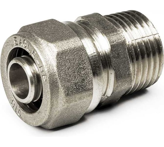 Муфта компрессионная с наружной резьбой BYR PEX 1/2x16 (1.8), никель, 320 шт 1080-320