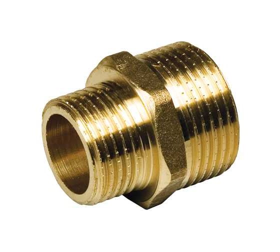Ниппель редукционный с наружной резьбой BYR PEX 3/4x1/2, 10 шт 4572-10