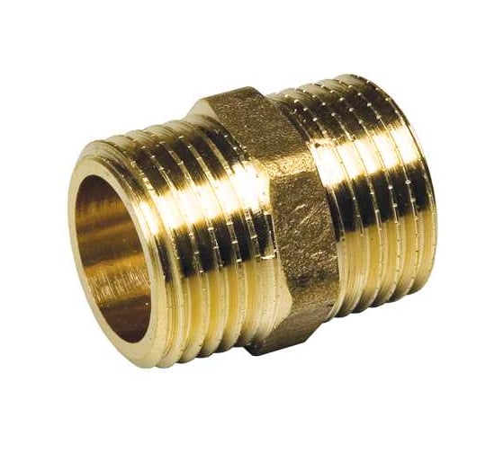 Ниппель с наружной резьбой BYR PEX 3/4, 10 шт 3472-10
