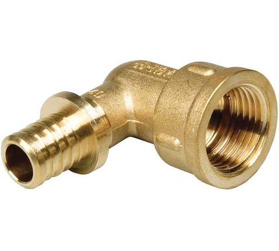 Угольник пресс с внутренней резьбой BYR PEX 1/2x16 (2.2), 25 шт 6110-25